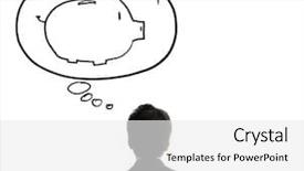  Presentation with portfolio - Beautiful slides featuring stock portfolio - rear view of the relaxing backdrop and a white colored foreground