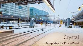  Presentation with train service - 