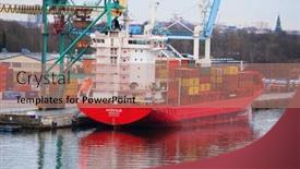  Presentation with cargo ship - 