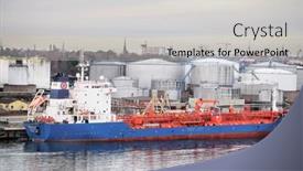  Presentation with cargo ship - 