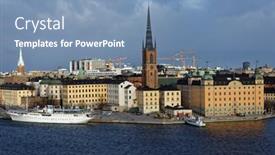  Presentation with preserved - Colorful presentation theme enhanced with stockholm-sweden-november-27-2016 backdrop and a teal colored foreground