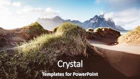  Presentation with sunlight - Audience pleasing slides consisting of stokksnes cape vestrahorn mt batman backdrop and a  colored foreground