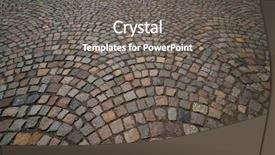  Presentation with paving - Presentation theme consisting of stolberg cobblestone paving in harz background and a  colored foreground