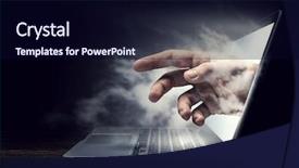  Presentation with privacy - PPT theme enhanced with stole - protect your privacy mixed media background and a wine colored foreground