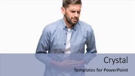  Presentation with stomach disease - Amazing slides having stomach because nausea painful disease backdrop and a light blue colored foreground