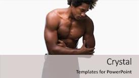  Presentation with stomach disease - Slide deck enhanced with stomach because nausea painful disease background and a  colored foreground