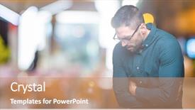  Presentation with stomach disease - PPT layouts consisting of stomach because nausea painful disease background and a coral colored foreground