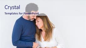  Presentation with stomach disease - PPT layouts having stomach because nausea painful disease background and a sky blue colored foreground