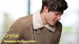  Presentation with stomach disease - Amazing slide deck having stomach because nausea painful disease backdrop and a tawny brown colored foreground