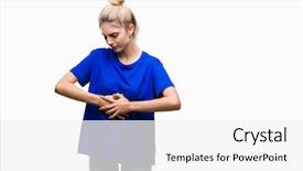  Presentation with stomach disease - Amazing slide set having stomach because nausea painful disease backdrop and a white colored foreground