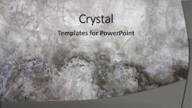  Presentation with old stone age - Amazing slide deck having stone age - old wall texture backdrop and a light gray colored foreground