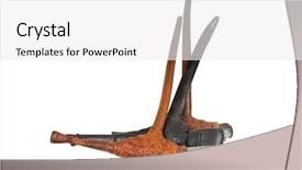  Presentation with papua new guinea - Beautiful presentation featuring stone axes from papua new backdrop and a white colored foreground