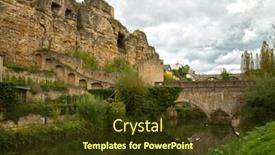  Presentation with stone - Cool new presentation with stone-bridge-across-the-alzette backdrop and a tawny brown colored foreground
