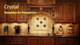  Presentation with low power vlsi - Colorful slides enhanced with stone countertops - low light photo backdrop and a tawny brown colored foreground