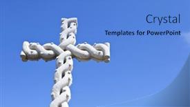 Presentation with stone cross - 