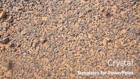  Presentation with sahara - Presentation enhanced with stone-desert-background-sahara-region background and a coral colored foreground