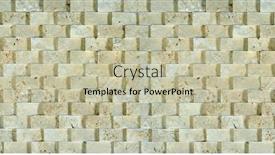  Presentation with mosaic - Beautiful theme featuring stone-mosaic-texture backdrop and a mint green colored foreground