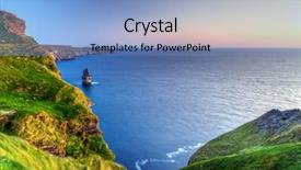  Presentation with dusk - Slides consisting of business eco and real estate concept - businessman and businesswoman holding green house background and a dark gray colored foreground