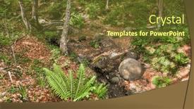  Presentation with bosnia - Slide deck consisting of stone-sphere-ball-in-bosnia background and a tawny brown colored foreground