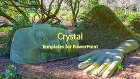  Presentation with part time job during studies - Theme consisting of stone statue in beacon hill background and a tawny brown colored foreground