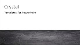  Presentation with stone - Slide set having stone-surface-on-blank-white background and a white colored foreground