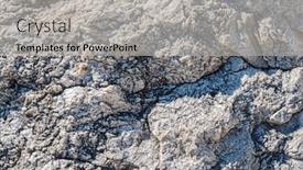  Presentation with rock stone - Slides enhanced with stone-texture-of-rock-close background and a light gray colored foreground
