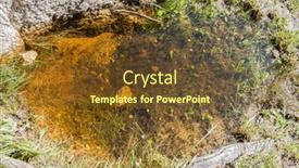  Presentation with rock stone - PPT layouts featuring stone-texture-of-rock-close background and a tawny brown colored foreground