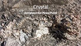  Presentation with rock stone - Slide set enhanced with stone-texture-of-rock-formations background and a gray colored foreground