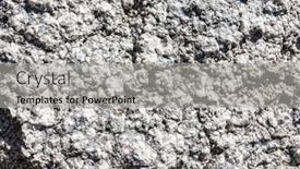  Presentation with rock stone - Presentation design with stone-texture-of-rock-formations background and a light gray colored foreground