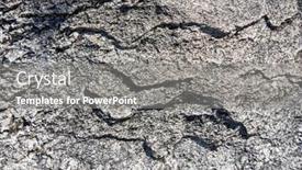  Presentation with rock stone - Slide set having stone-texture-of-rock-formations background and a gray colored foreground