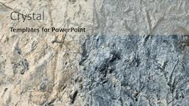  Presentation with stone - Presentation theme with stone-wall-or-grunge-stone background and a mint green colored foreground