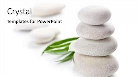  Presentation with chemistry leaves green leaf - Presentation theme having x-mas decoration with burning background and a coral colored foreground