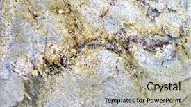  Presentation with close up shot - Presentation consisting of stones tiles - close up shot background and a  colored foreground