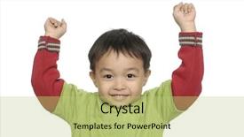  Presentation with brutal strong bodybuilder athletic fitness - Cool new slide deck with stong child - little strong boy showing his backdrop and a  colored foreground