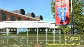  Presentation with new york university - Presentation design enhanced with stony-brook-ny-may-24 background and a tawny brown colored foreground