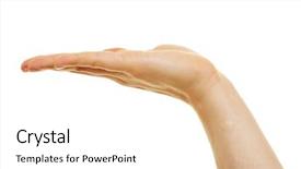  Presentation with corruption - Beautiful slide deck featuring stop corruption - side view of a palm backdrop and a white colored foreground