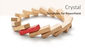  Presentation with stop - Slide set having stop-the-destructive-processes background and a  colored foreground