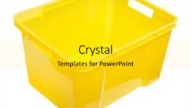  Presentation with storage - Presentation theme consisting of storage box background and a light gray colored foreground