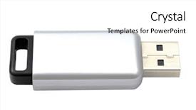  Presentation with lgbt diversity rainbow flag isolated - PPT layouts featuring storage devices - usb flash drive isolated background and a white colored foreground