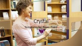  Presentation with candles - Slides enhanced with arranging a display of candl background and a coral colored foreground