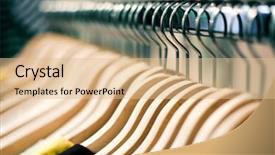  Presentation with ready - Presentation theme featuring store ready to sell fashion background and a lemonade colored foreground