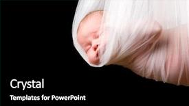  Presentation with old days - Cool new presentation theme with stork baby package 14 days backdrop and a black colored foreground