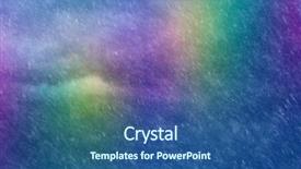  Presentation with storm clouds - PPT theme enhanced with storm clouds and northern lights background and a ocean colored foreground