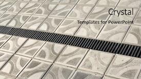  Presentation with drain - Amazing theme having drain backdrop and a soft green colored foreground