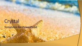  Presentation with storm - PPT theme having storm fallen star background and a yellow colored foreground