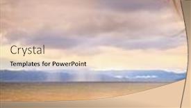  Presentation with costa rica - Cool new slides with storm over pavon bay backdrop and a soft green colored foreground