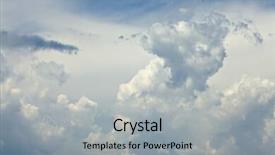  Presentation with stormy sky and dark clouds - Colorful slide set enhanced with stormy clouds in the sky backdrop and a  colored foreground