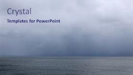 Presentation with stormy sea - 