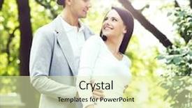  Presentation with broken relationship fixing a concept - Colorful slide set enhanced with story green walking - young couple of hipsters having backdrop and a  colored foreground