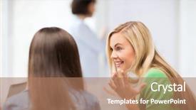  Presentation with education - Audience pleasing slide deck consisting of story telling - education concept - attractive student backdrop and a coral colored foreground